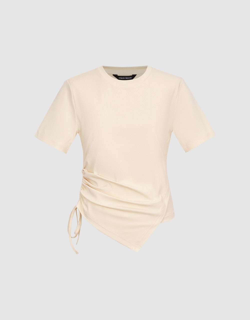 Standard Sleeve Crew Neck Skinny T-Shirts