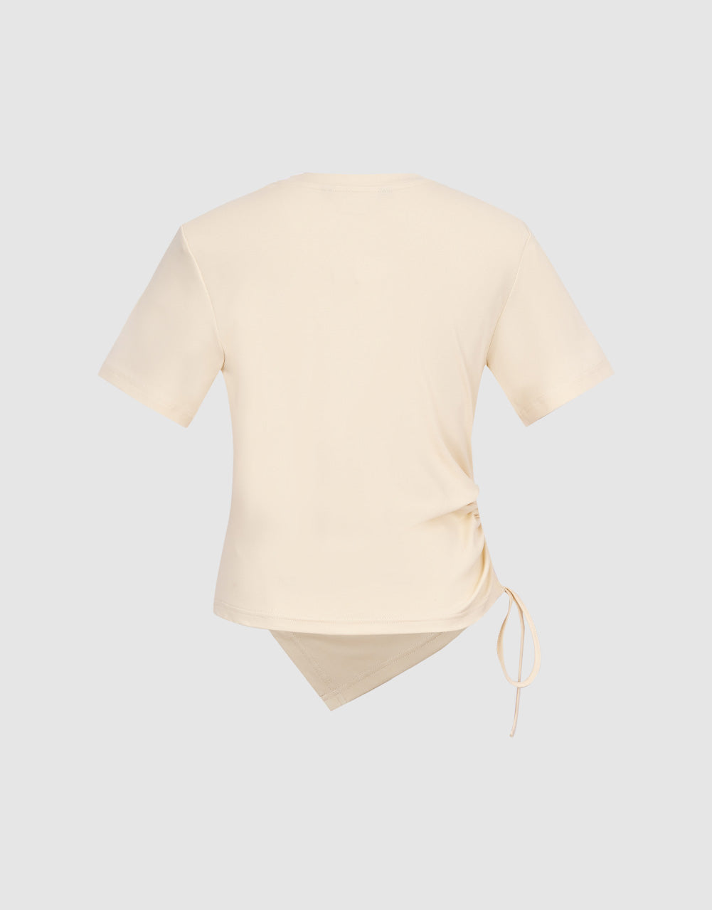 Standard Sleeve Crew Neck Skinny T-Shirts