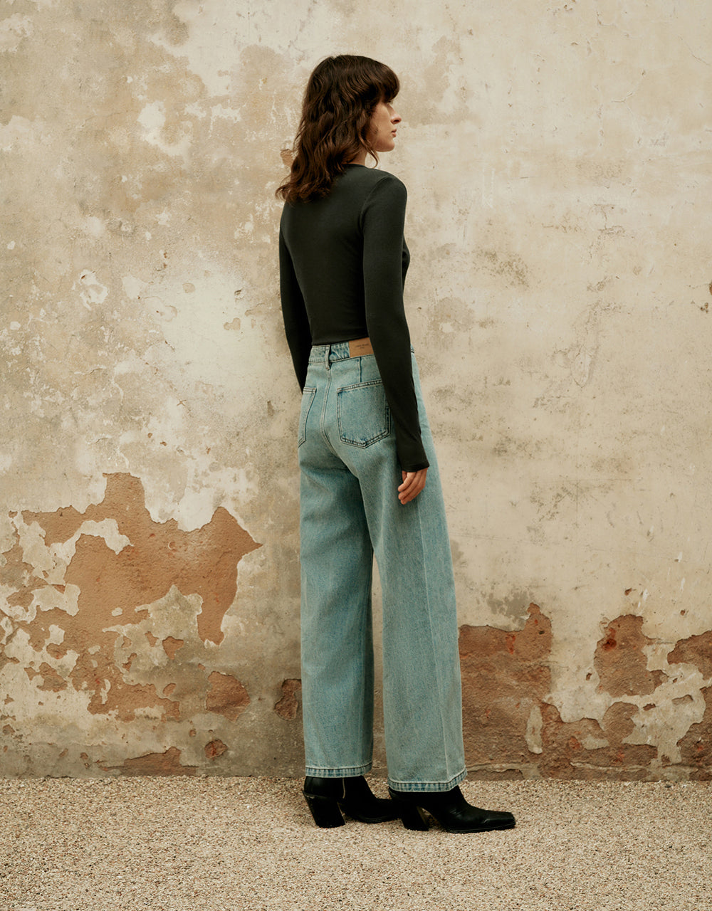 2 In 1 Knitted Skinny T-Shirt