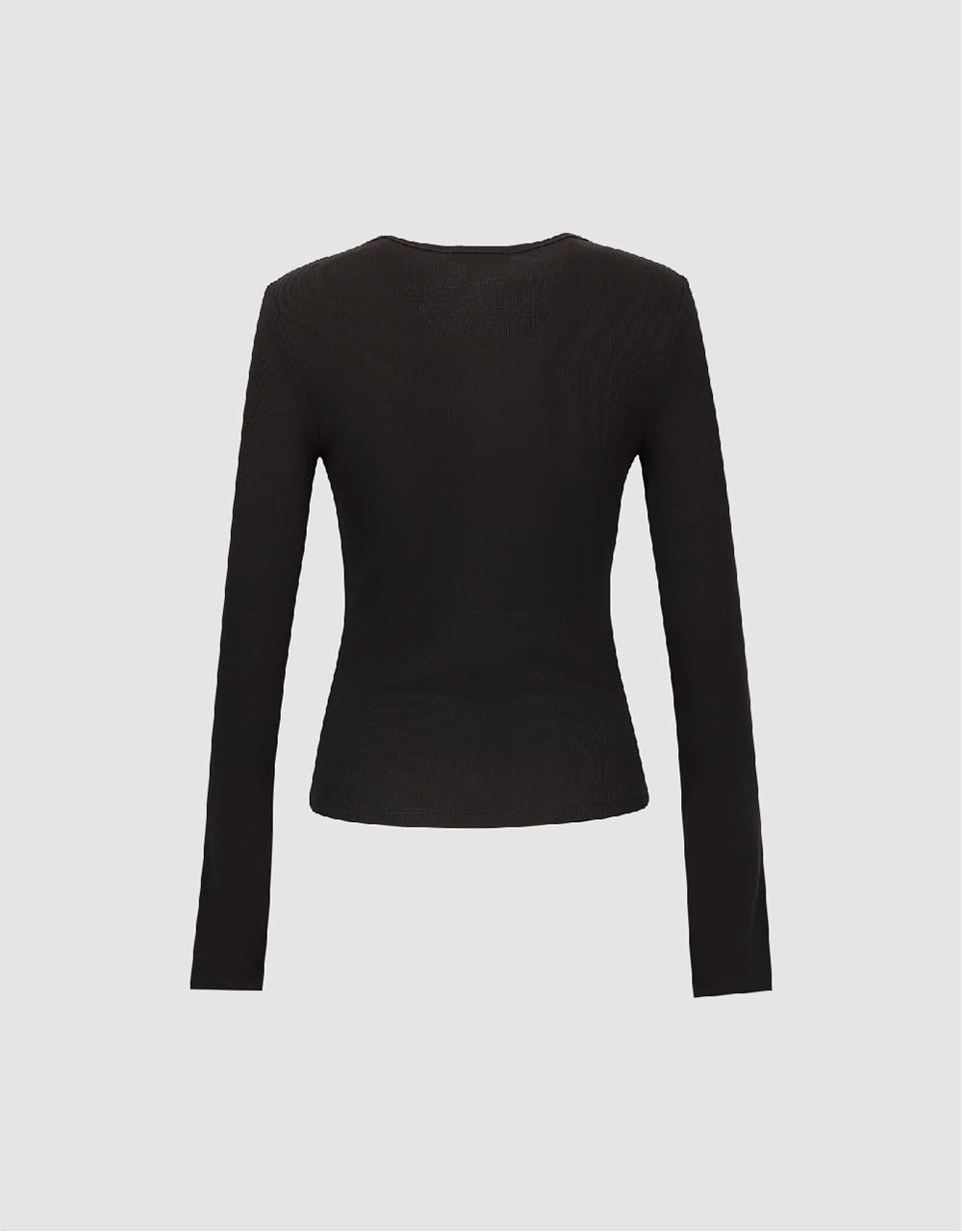 2 In 1 Knitted Skinny T-Shirt