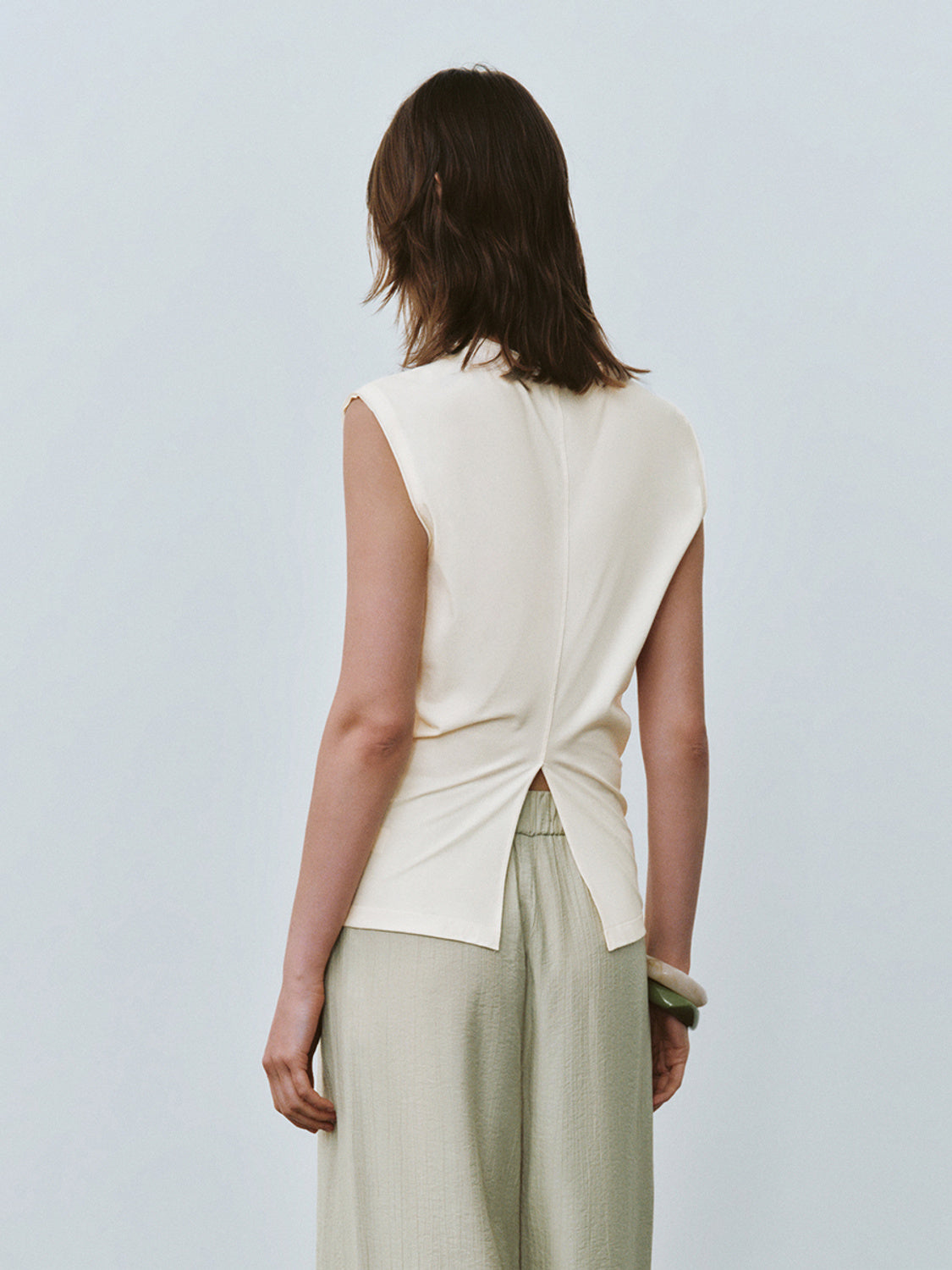 Crew Neck Skater Tank Top