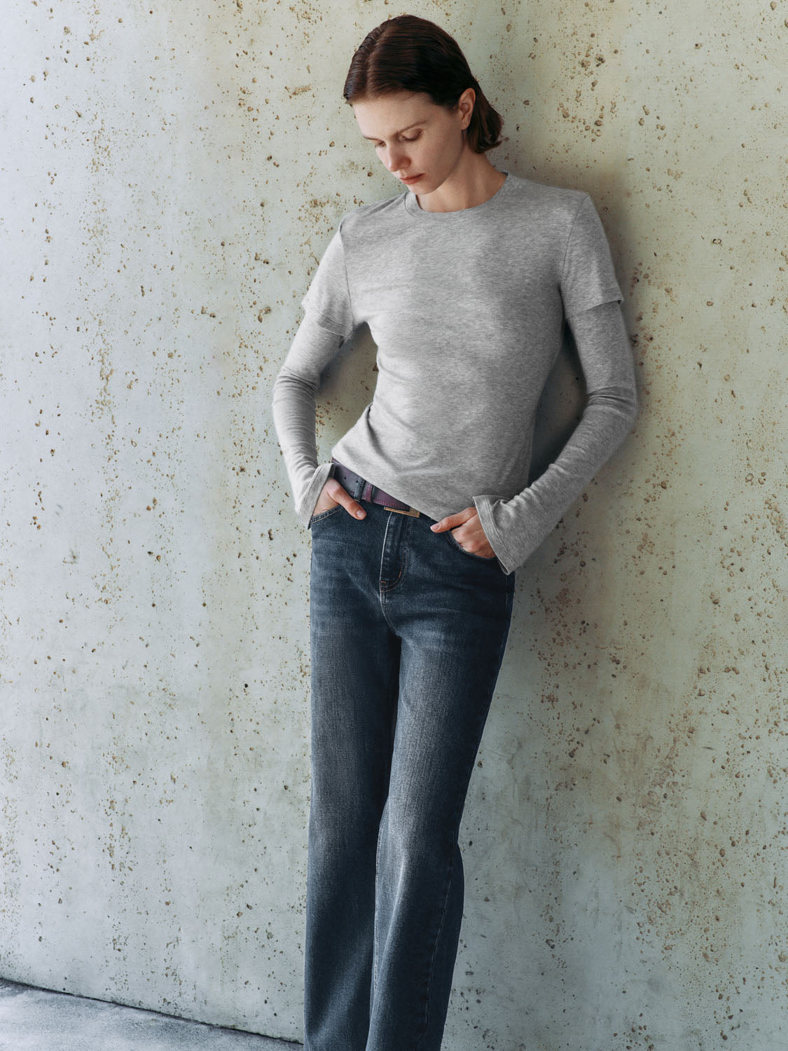 2 In 1 Skinny T-Shirts