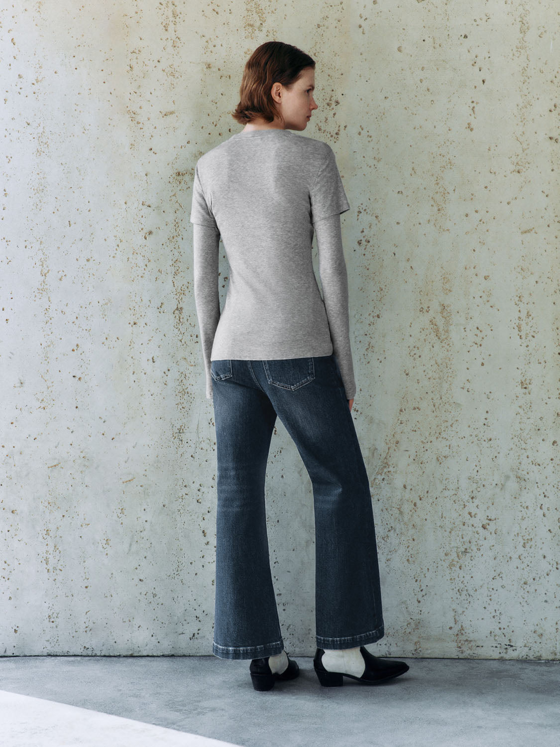 2 In 1 Skinny T-Shirts