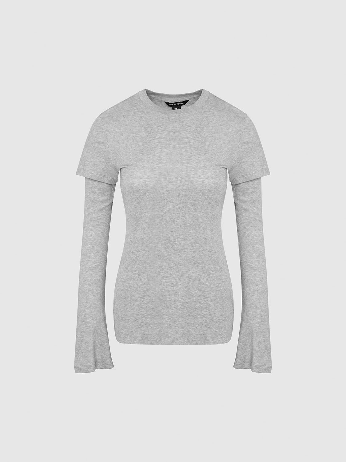 2 In 1 Skinny T-Shirts