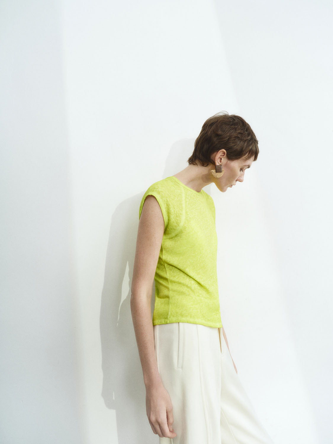 Sleeveless Sheer T-Shirts