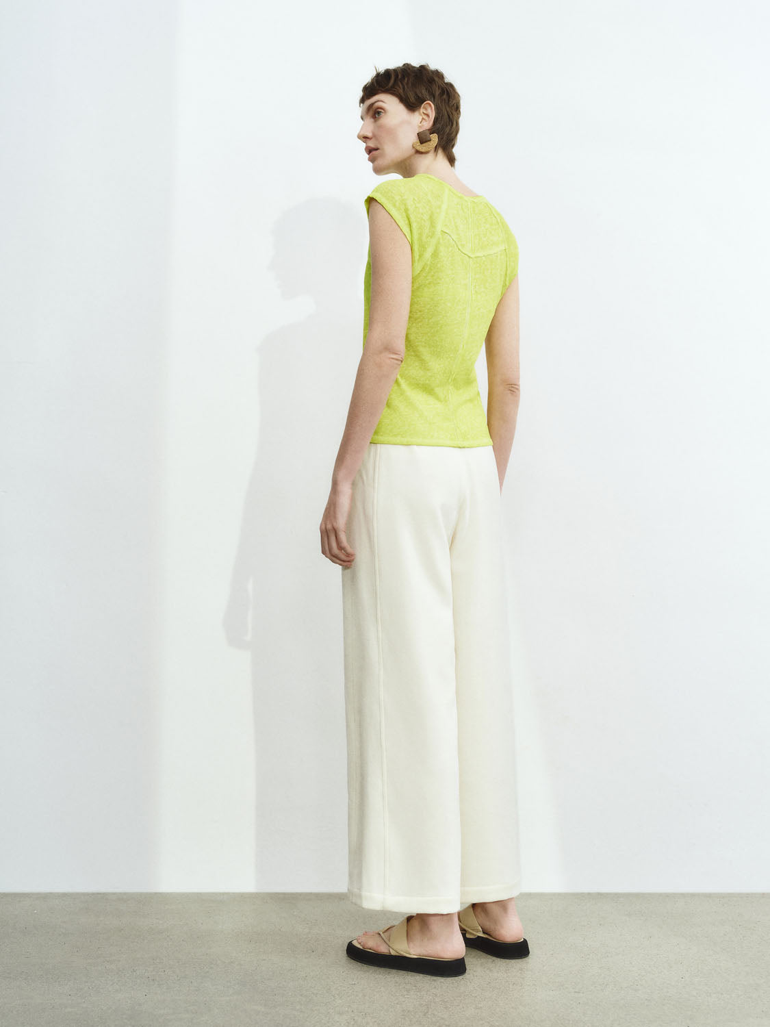 Sleeveless Sheer T-Shirts