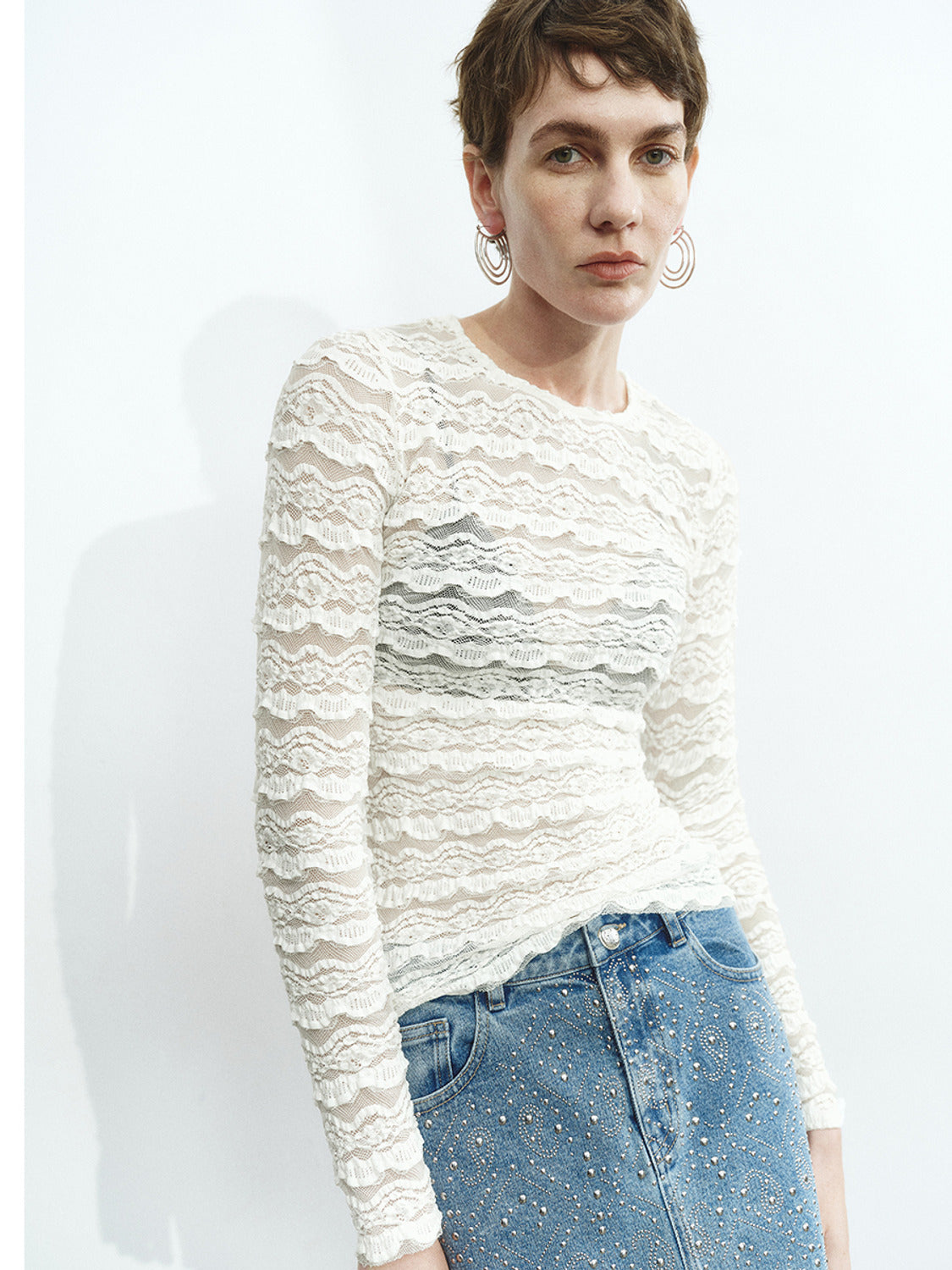 Sheer Skinny T-Shirts