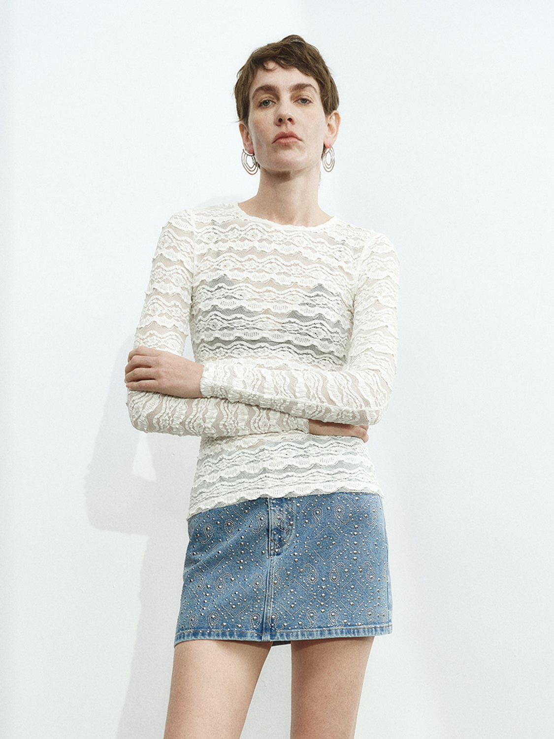 Sheer Skinny T-Shirts