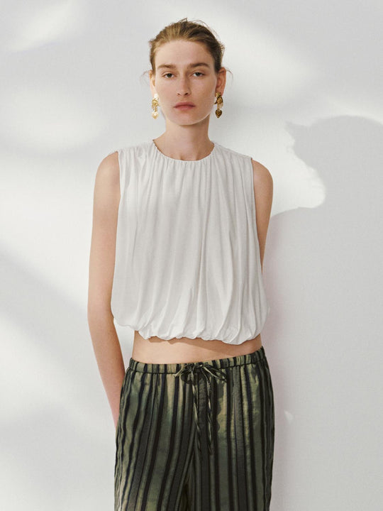 Bubble Sleeveless T-Shirts