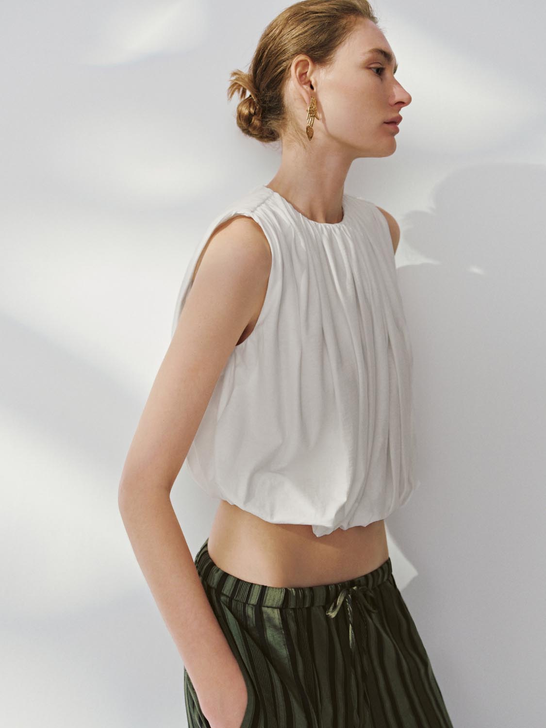 Bubble Sleeveless T-Shirts