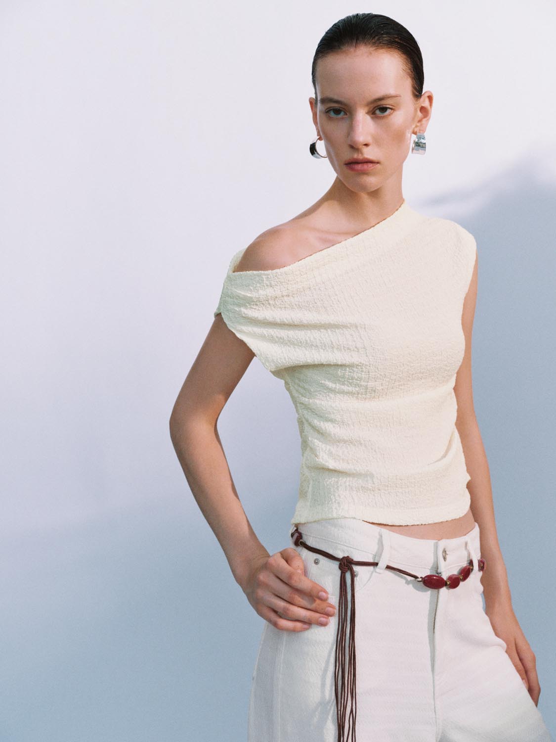 One Shoulder T-Shirts