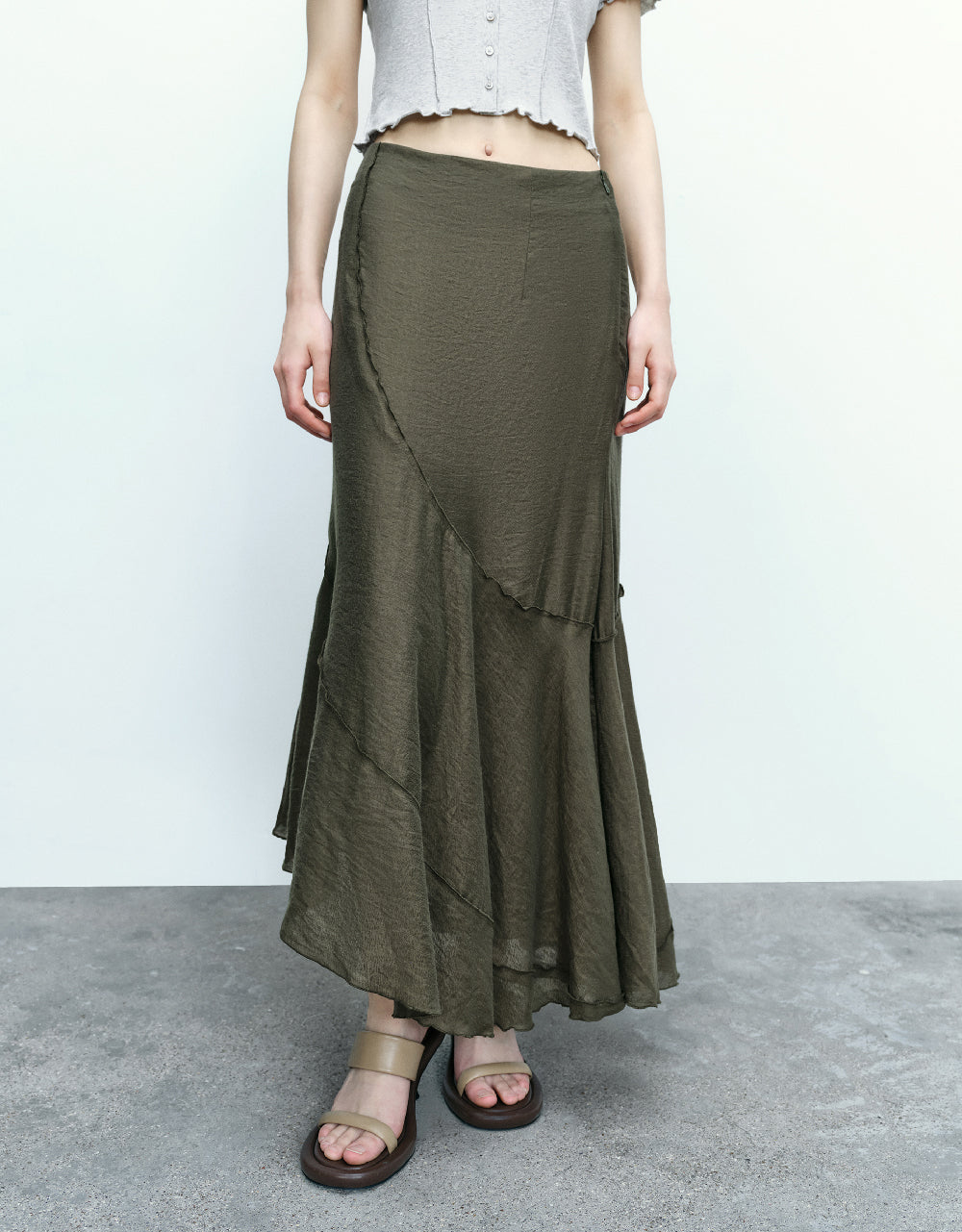 Maxi A-Line Skirt