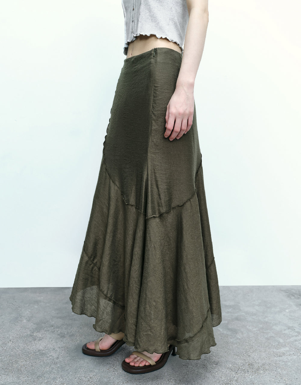 Maxi A-Line Skirt