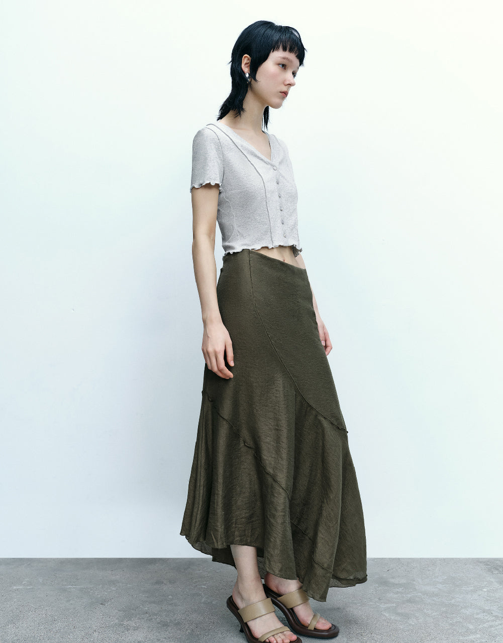 Maxi A-Line Skirt