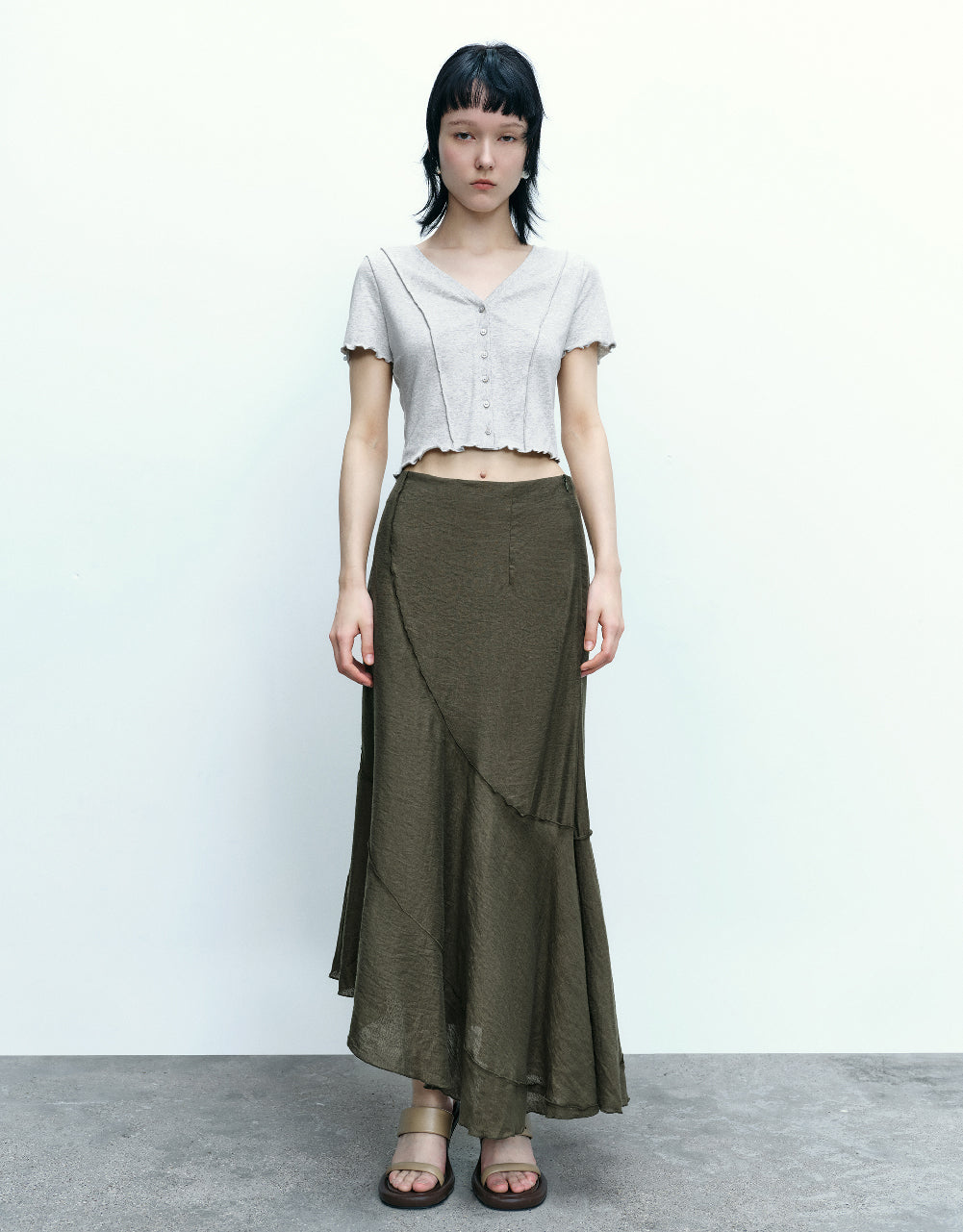 Maxi A-Line Skirt