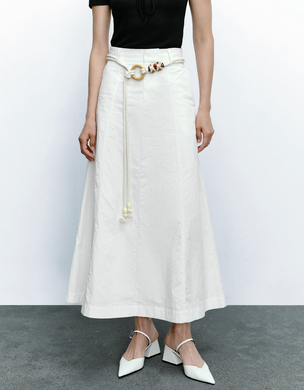 Maxi A-Line Skirt