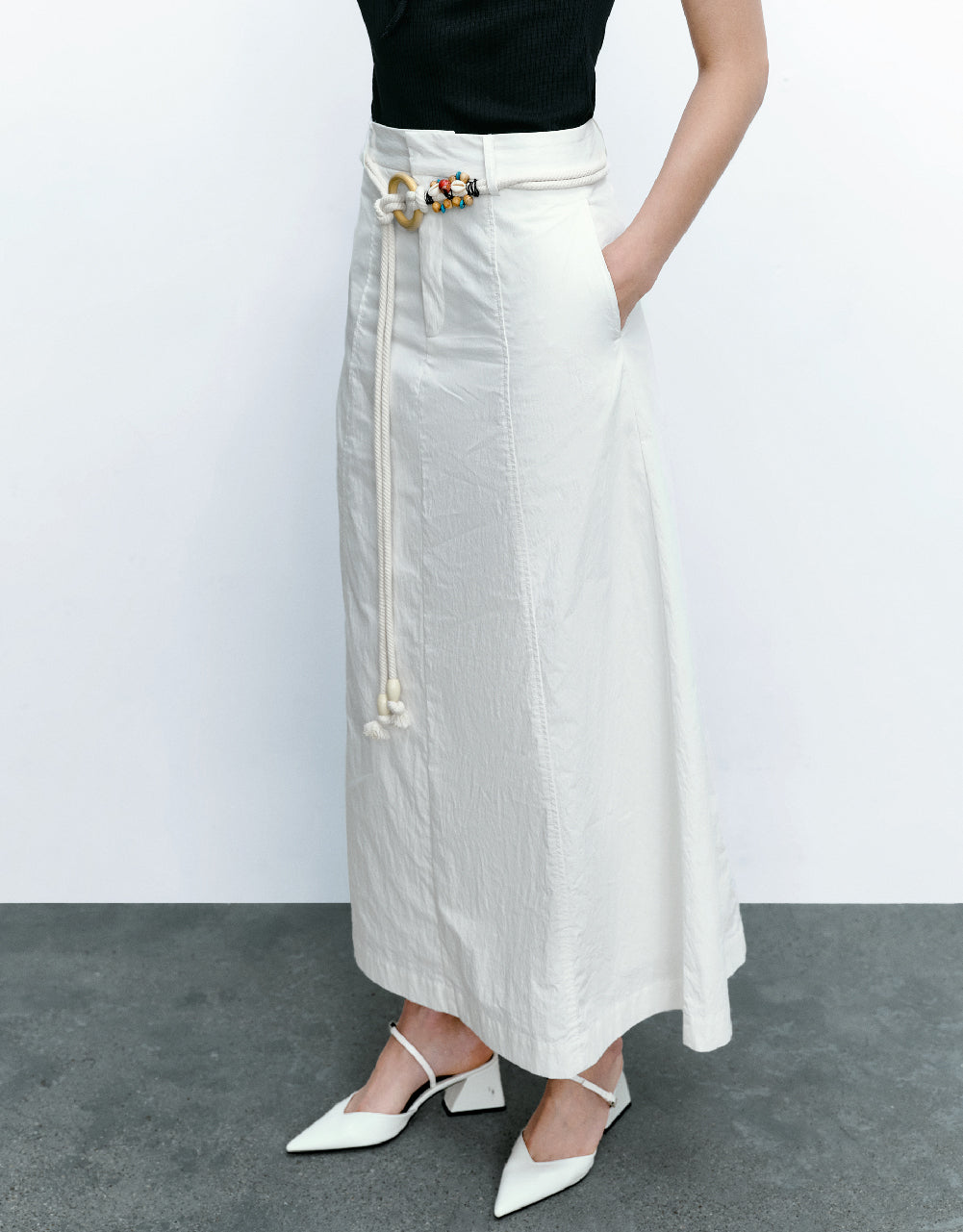 Maxi A-Line Skirt