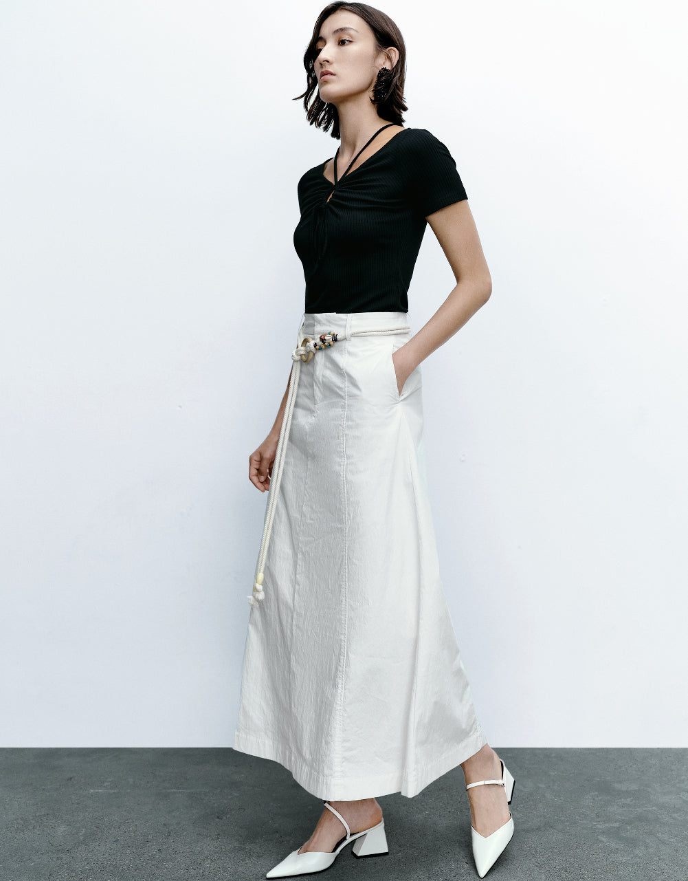 Maxi A-Line Skirt