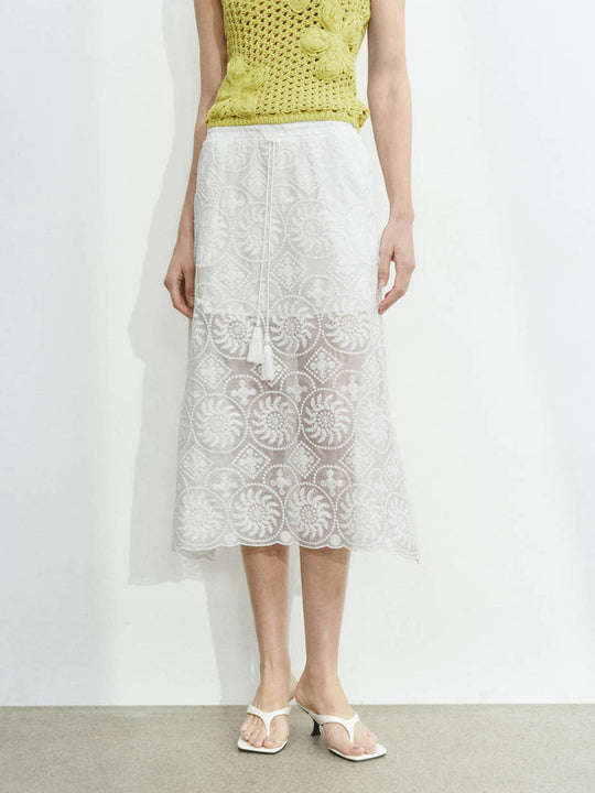 Lace A-Line Skirts
