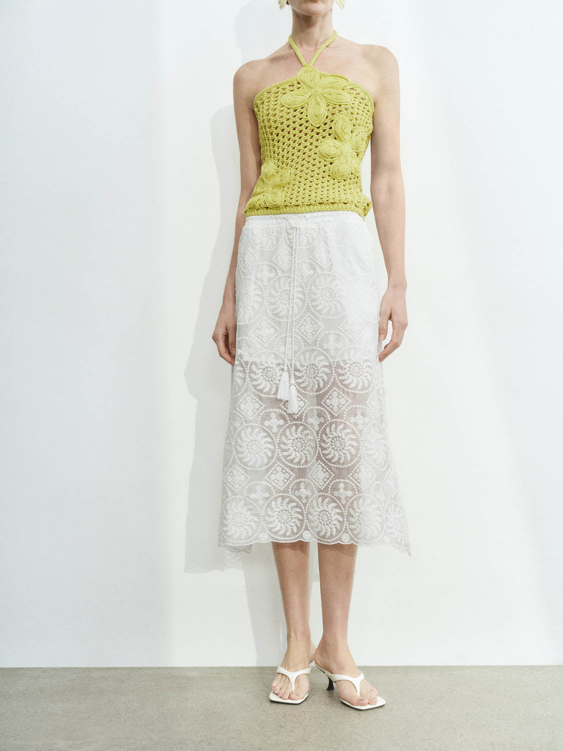 Lace A-Line Skirts