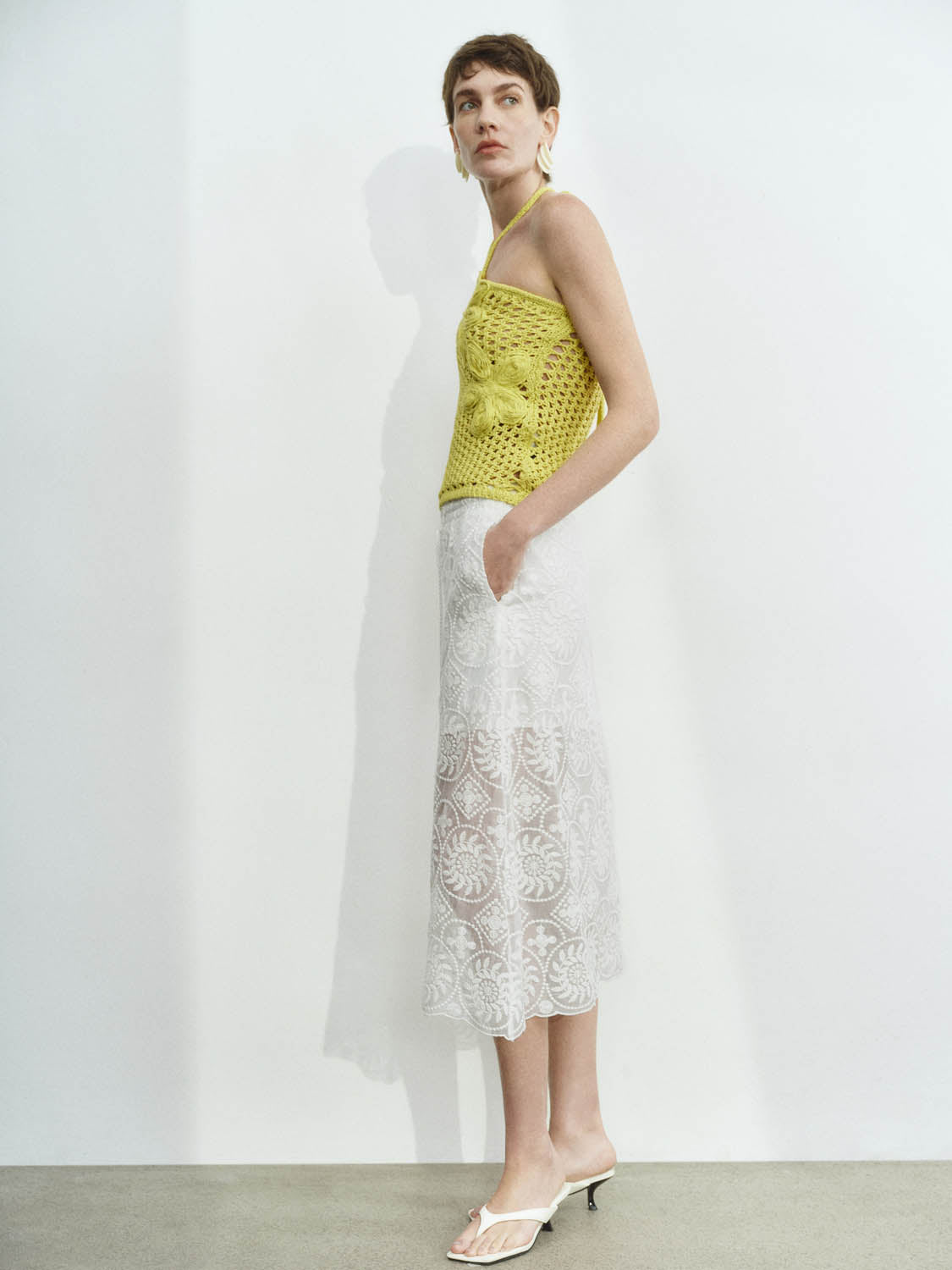 Lace A-Line Skirts