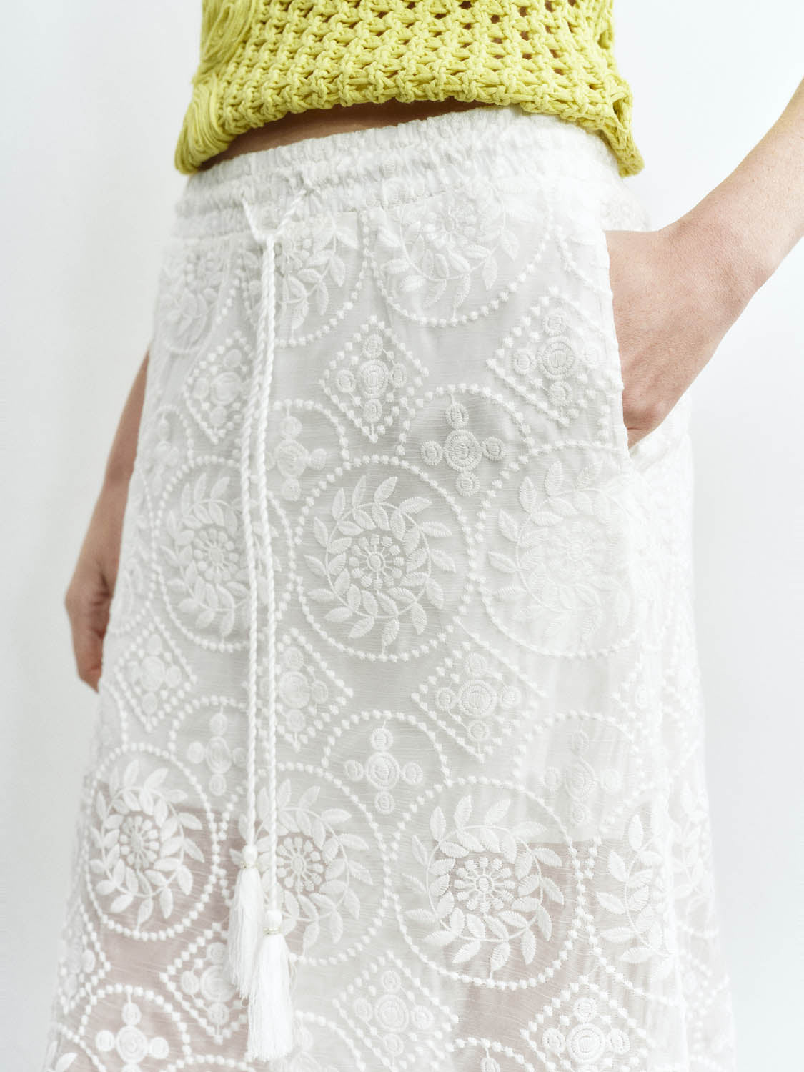 Lace A-Line Skirts