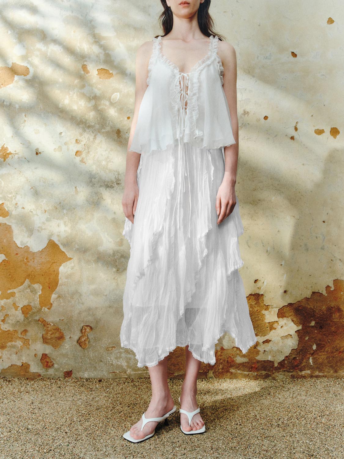 Asymmetrical A-Line Maxi Skirts
