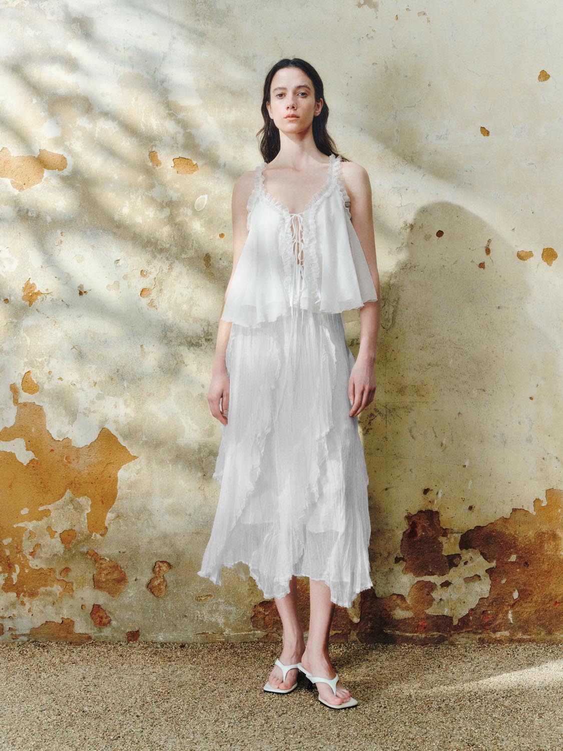 Asymmetrical A-Line Maxi Skirts