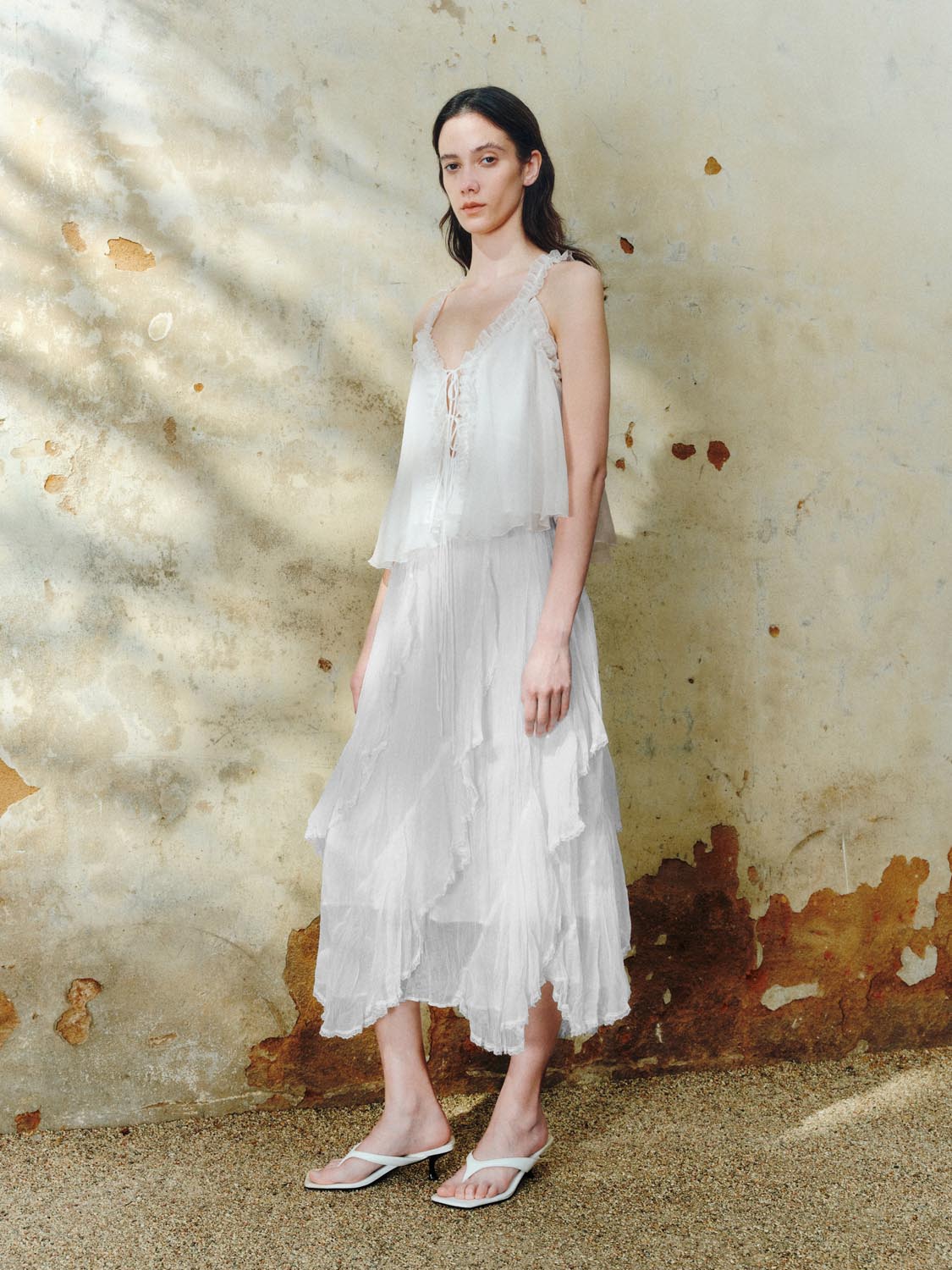 Asymmetrical A-Line Maxi Skirts