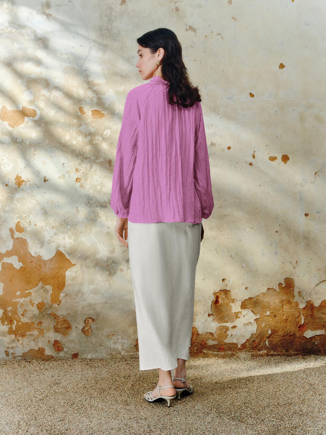 Draped Straight Skirts