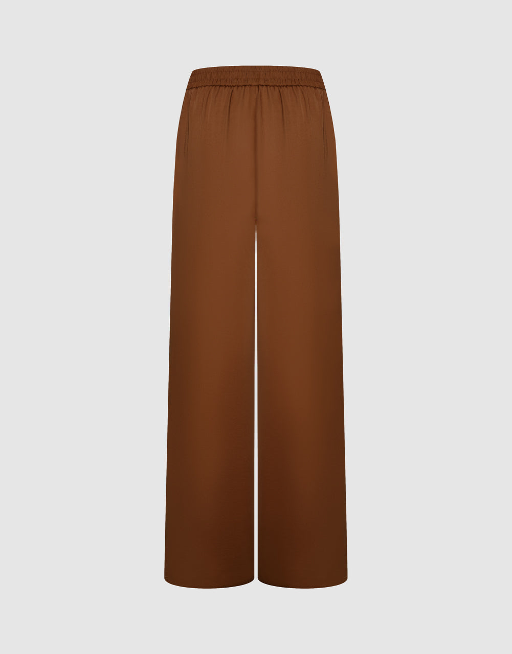Woven Long Wide-Leg Pants