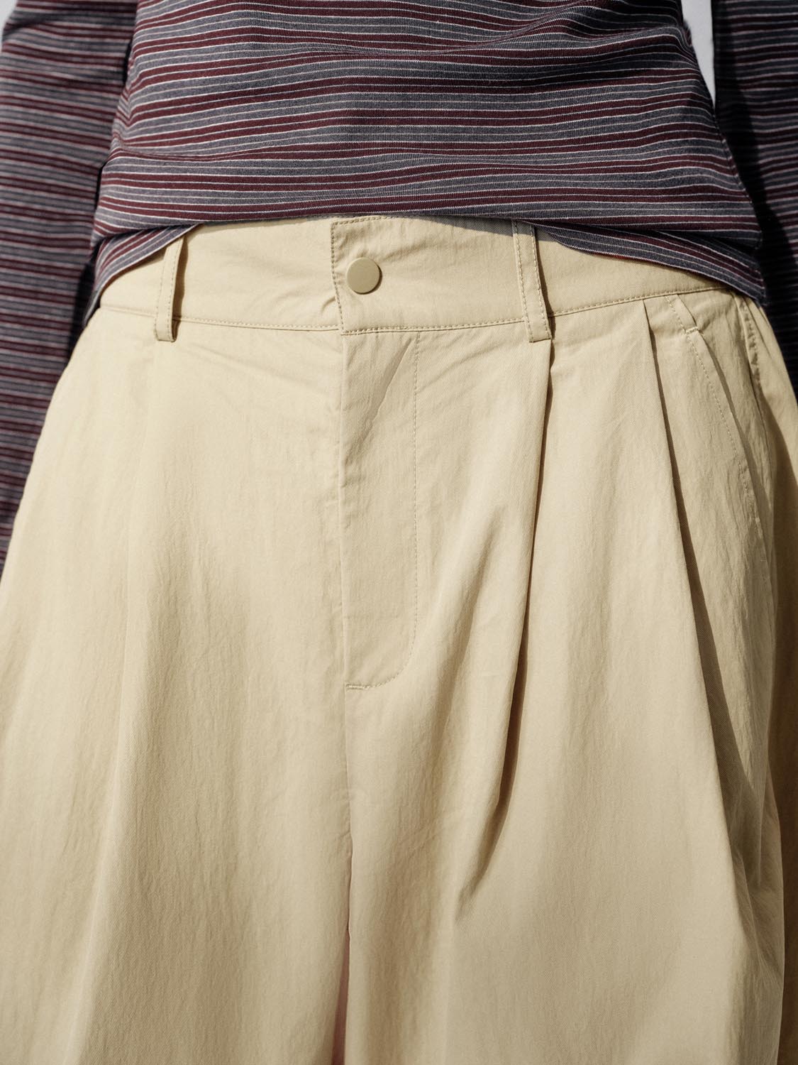 Loose Fit Wide-Leg Pants