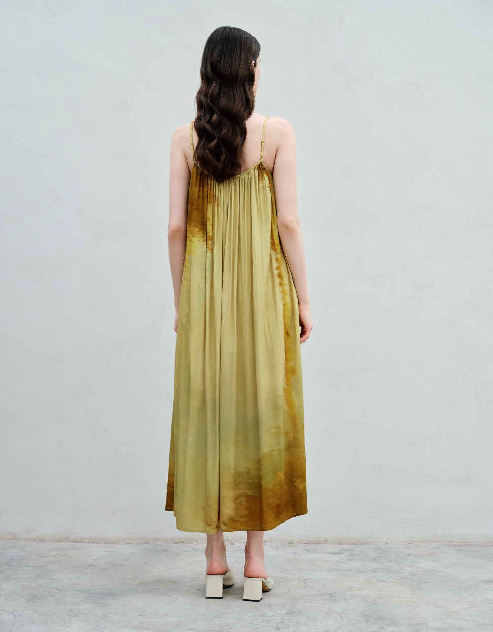 Sleeveless Printed Straight Dress