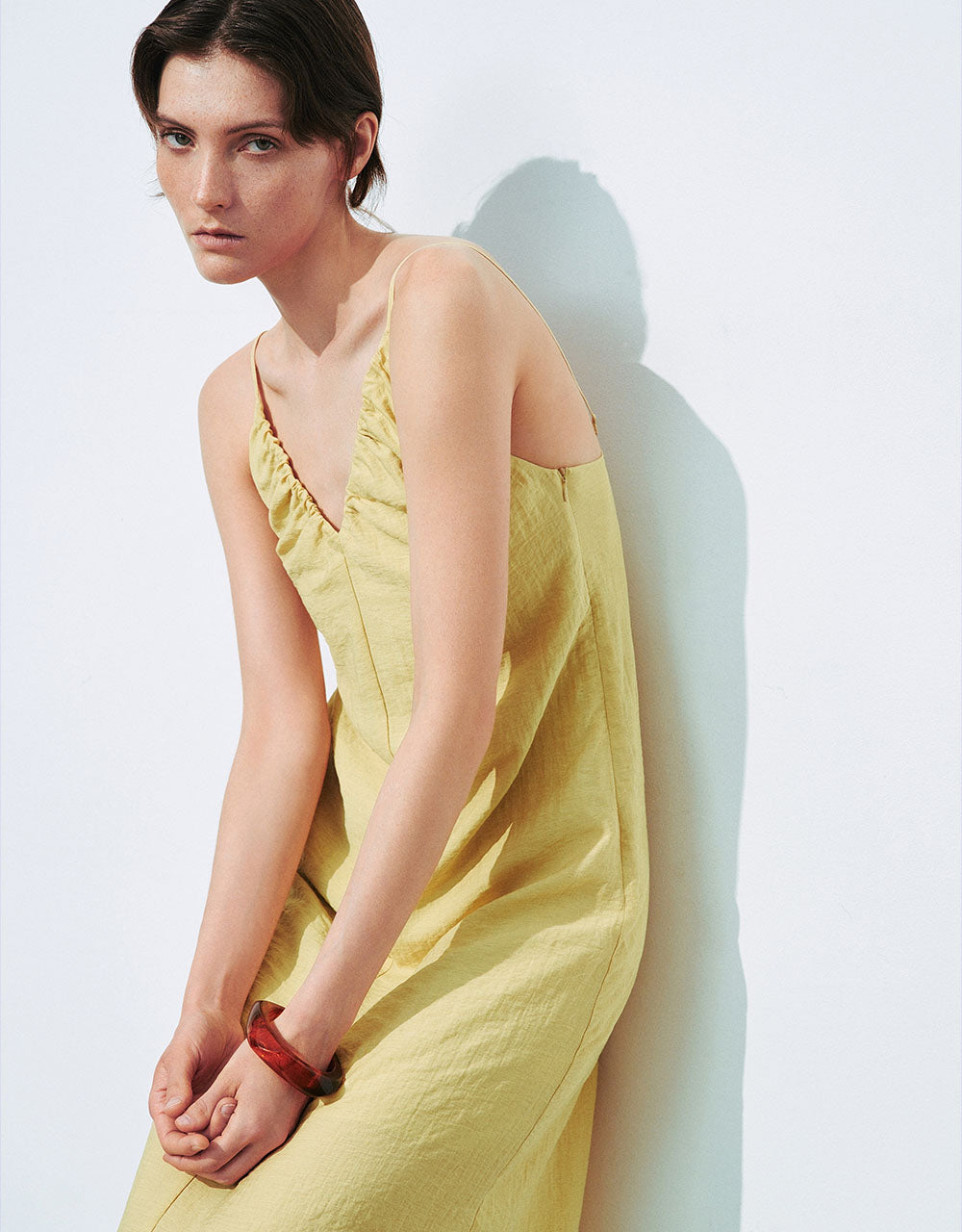 Sleeveless V-Neck A-Line Dress