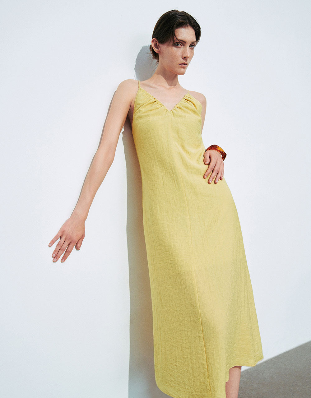 Sleeveless V-Neck A-Line Dress