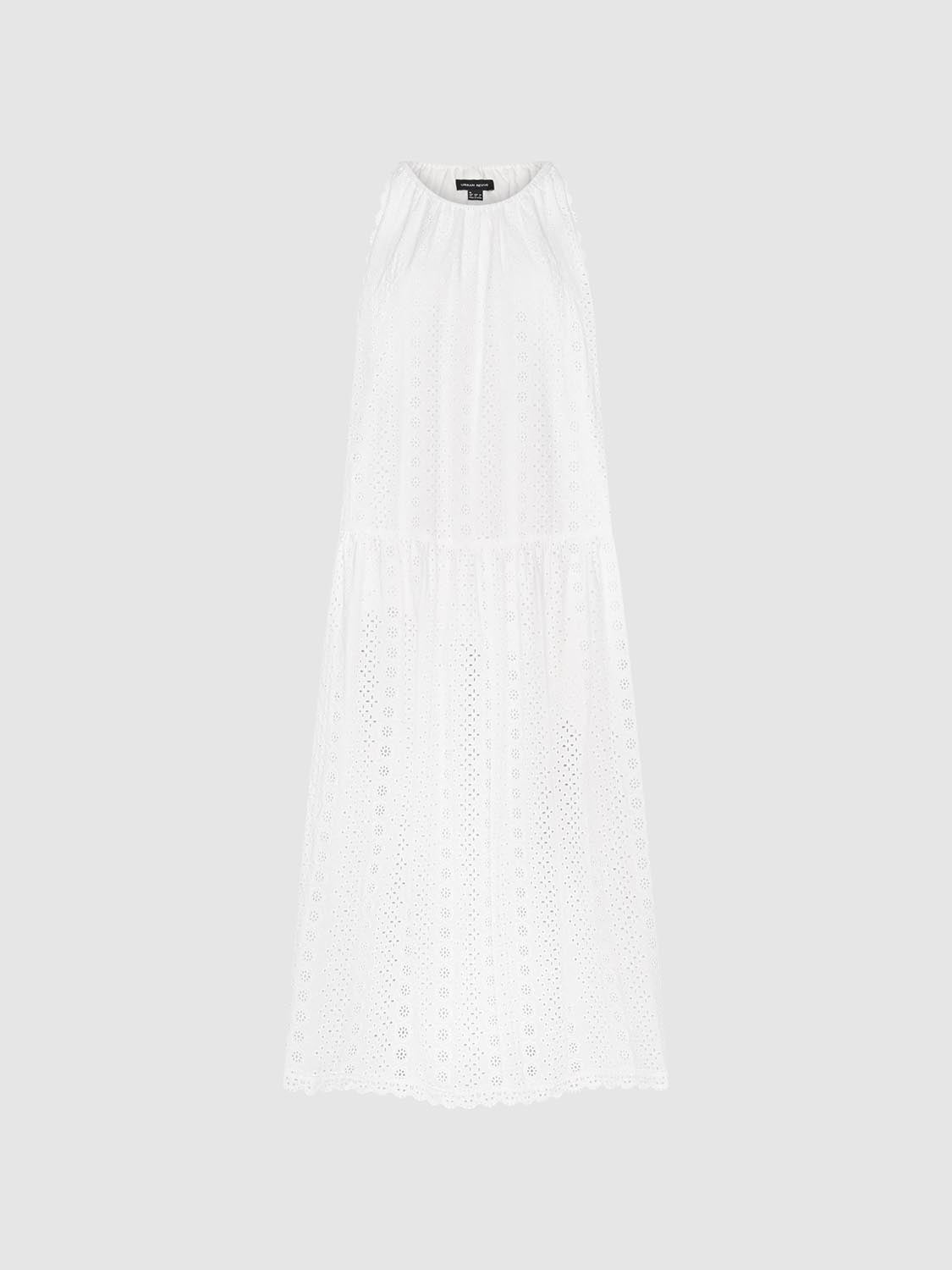 Lace Sleeveless Midi Dresses