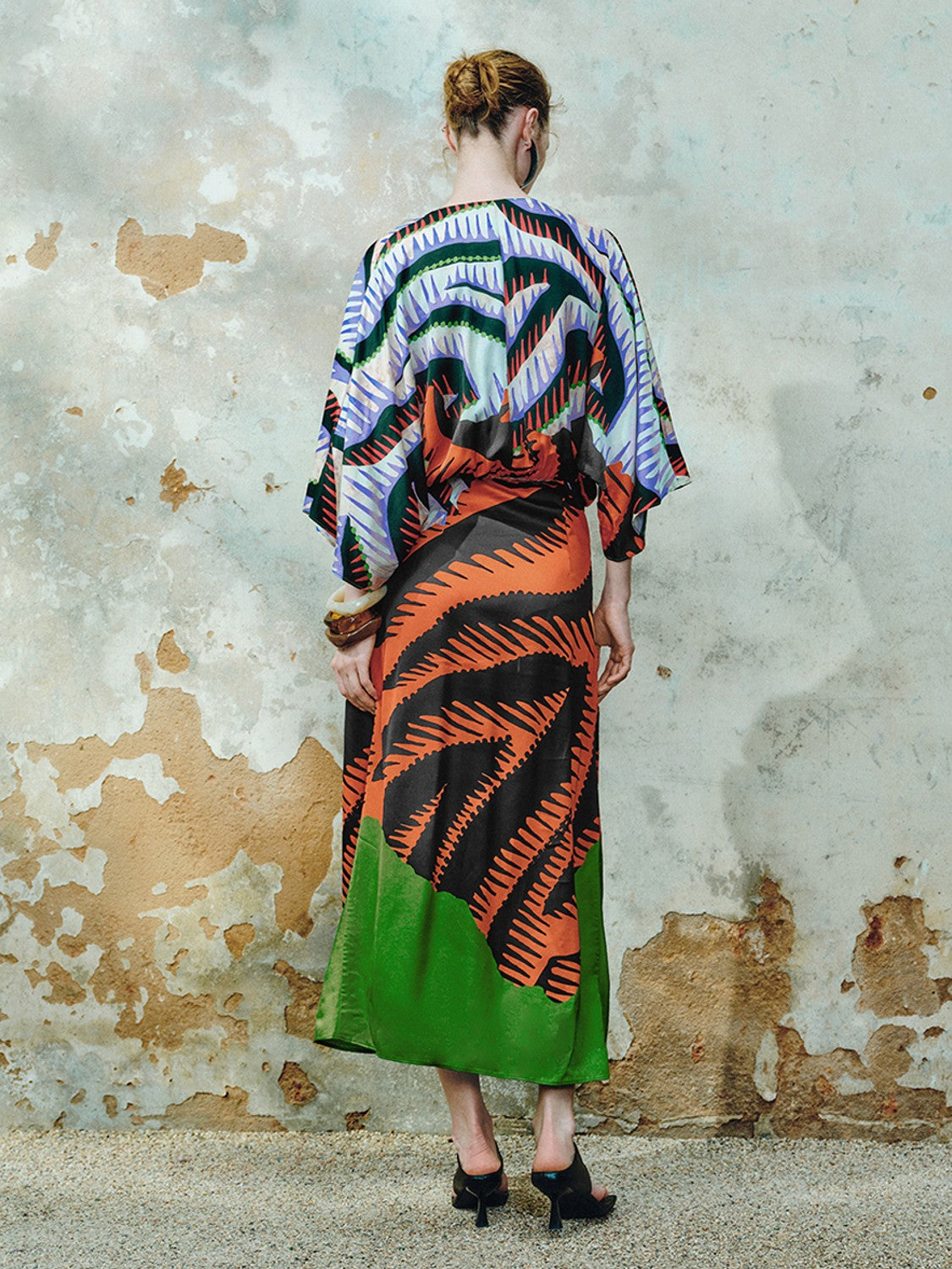V-Neck Printed Dresses