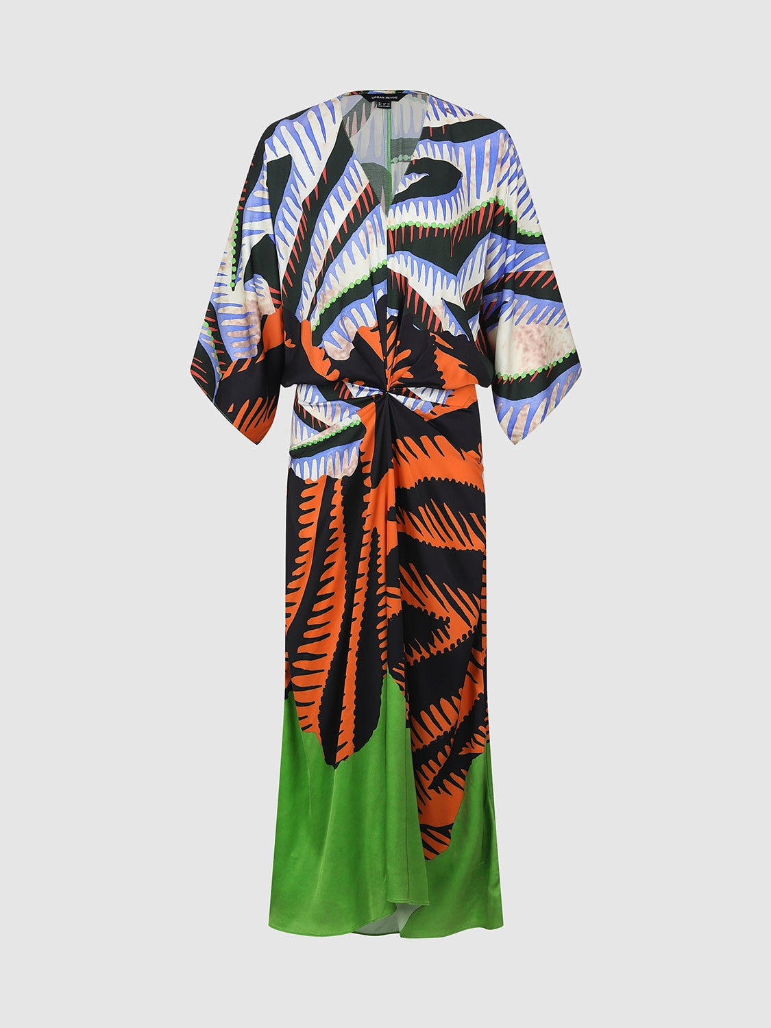V-Neck Printed Dresses