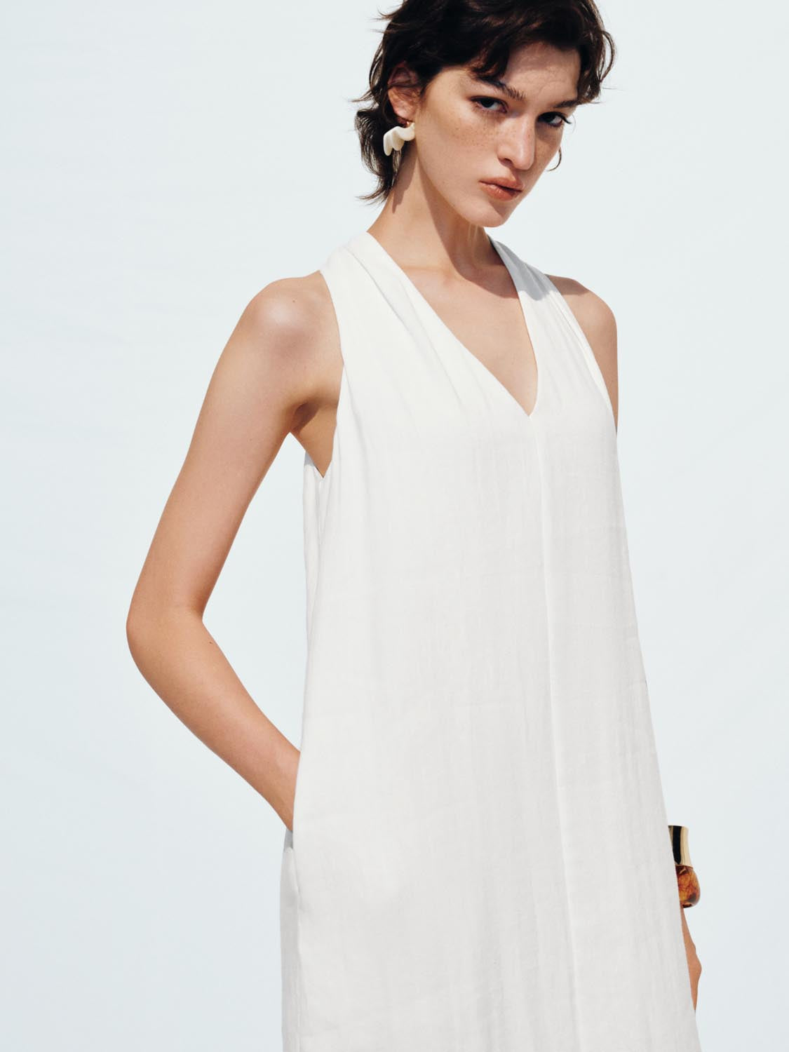 Sleeveless A-Line Maxi Dresses