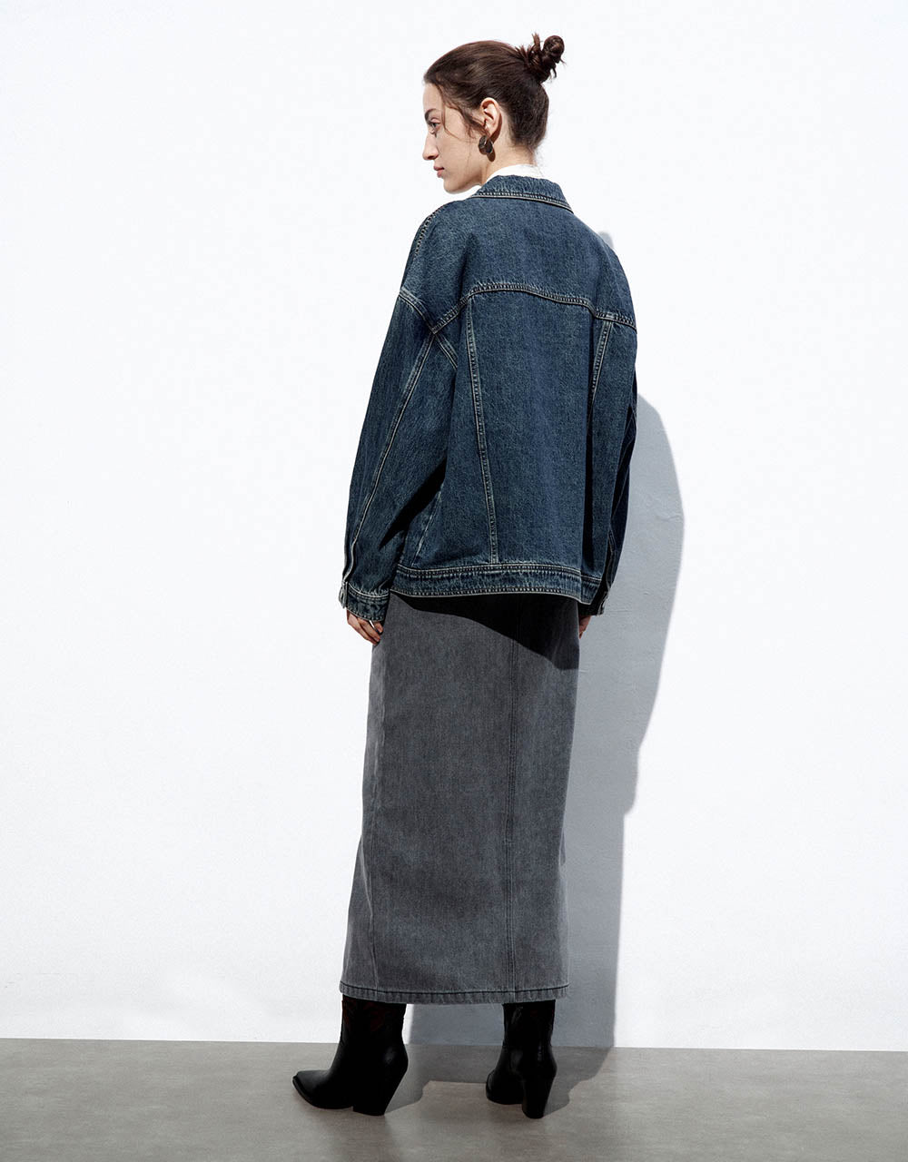 Button Up Denim Jacket