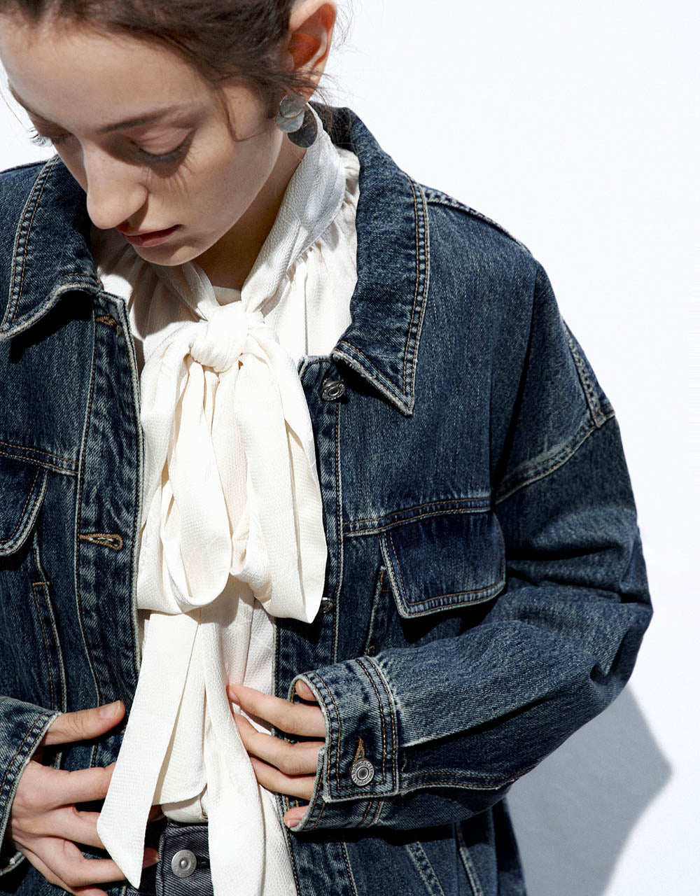 Button Up Denim Jacket