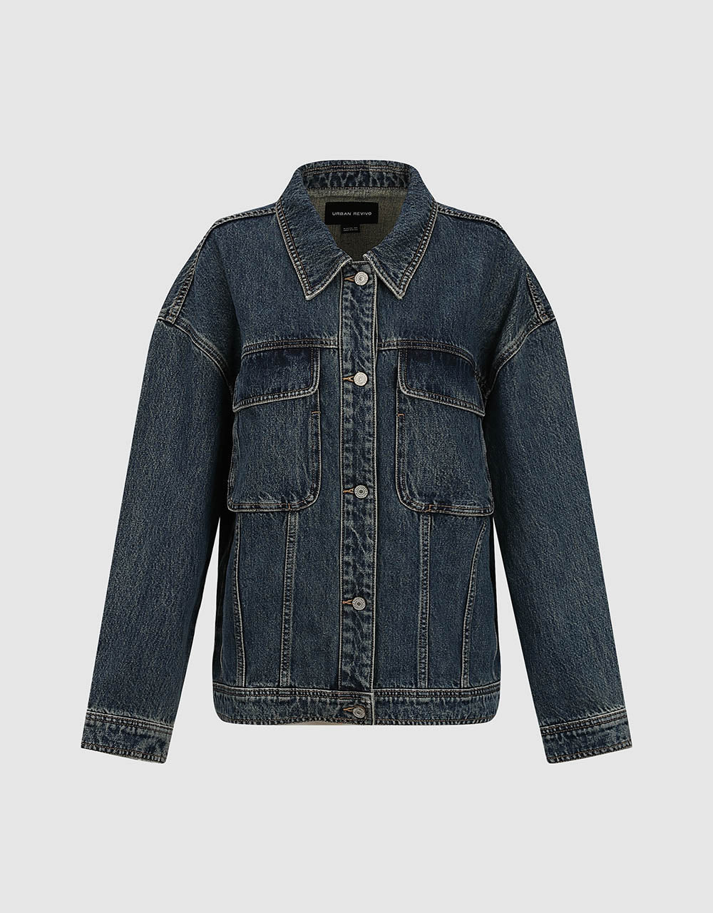 Button Up Denim Jacket