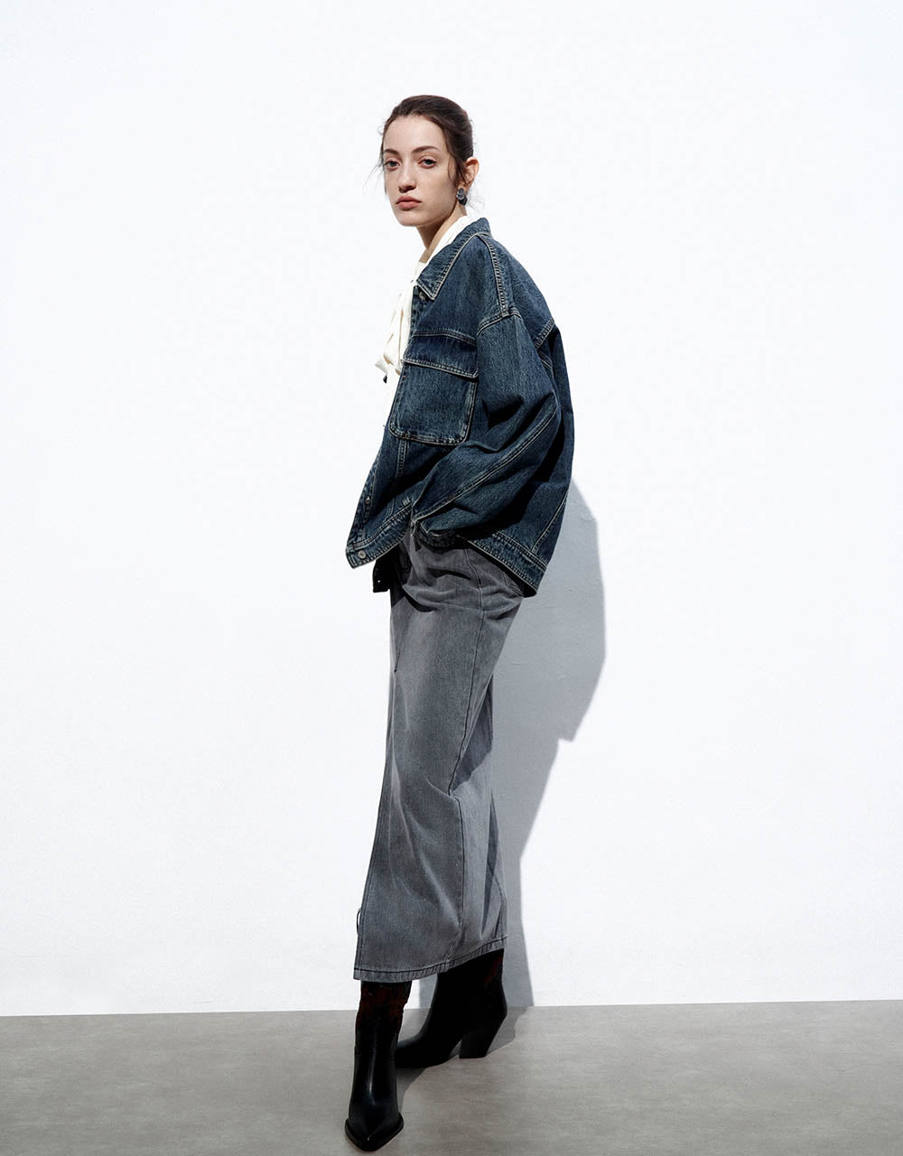 Button Up Denim Jacket