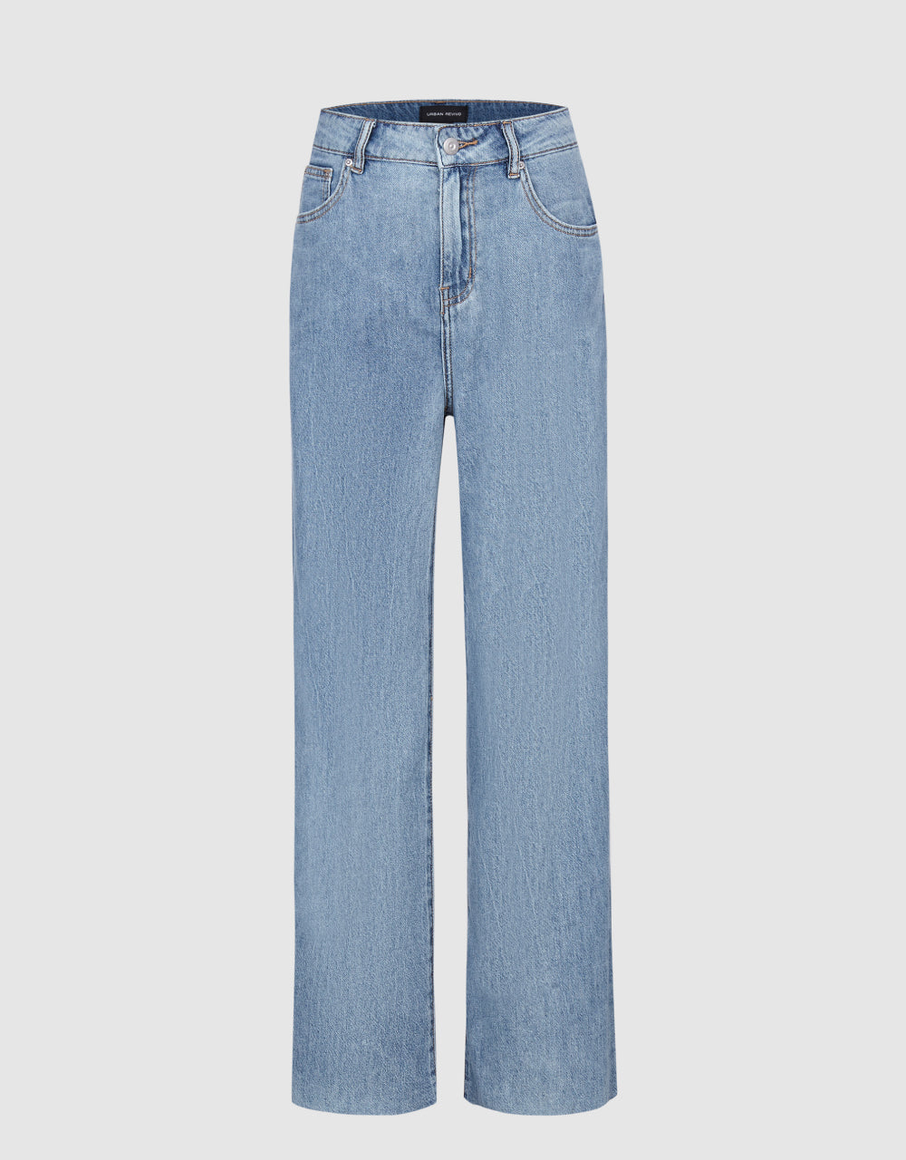 Thin Wide-Leg Jeans