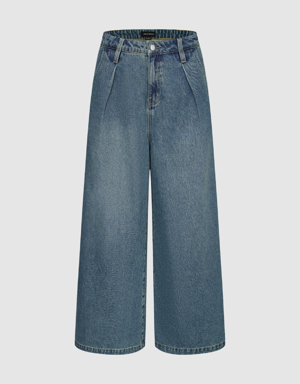 Loose Wide-Leg Jeans