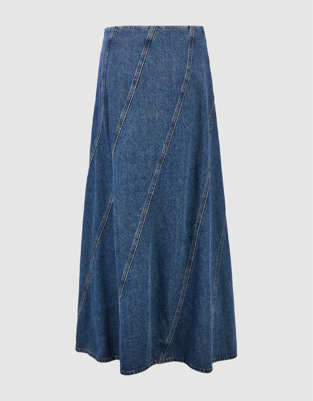 A-Line Denim Skirt