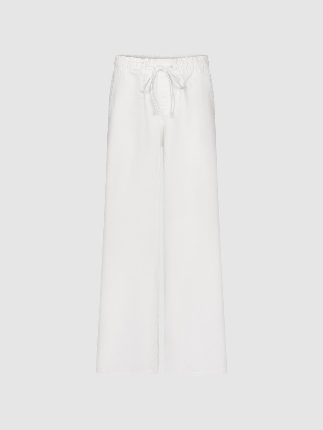 Drawstring Denim Jeans