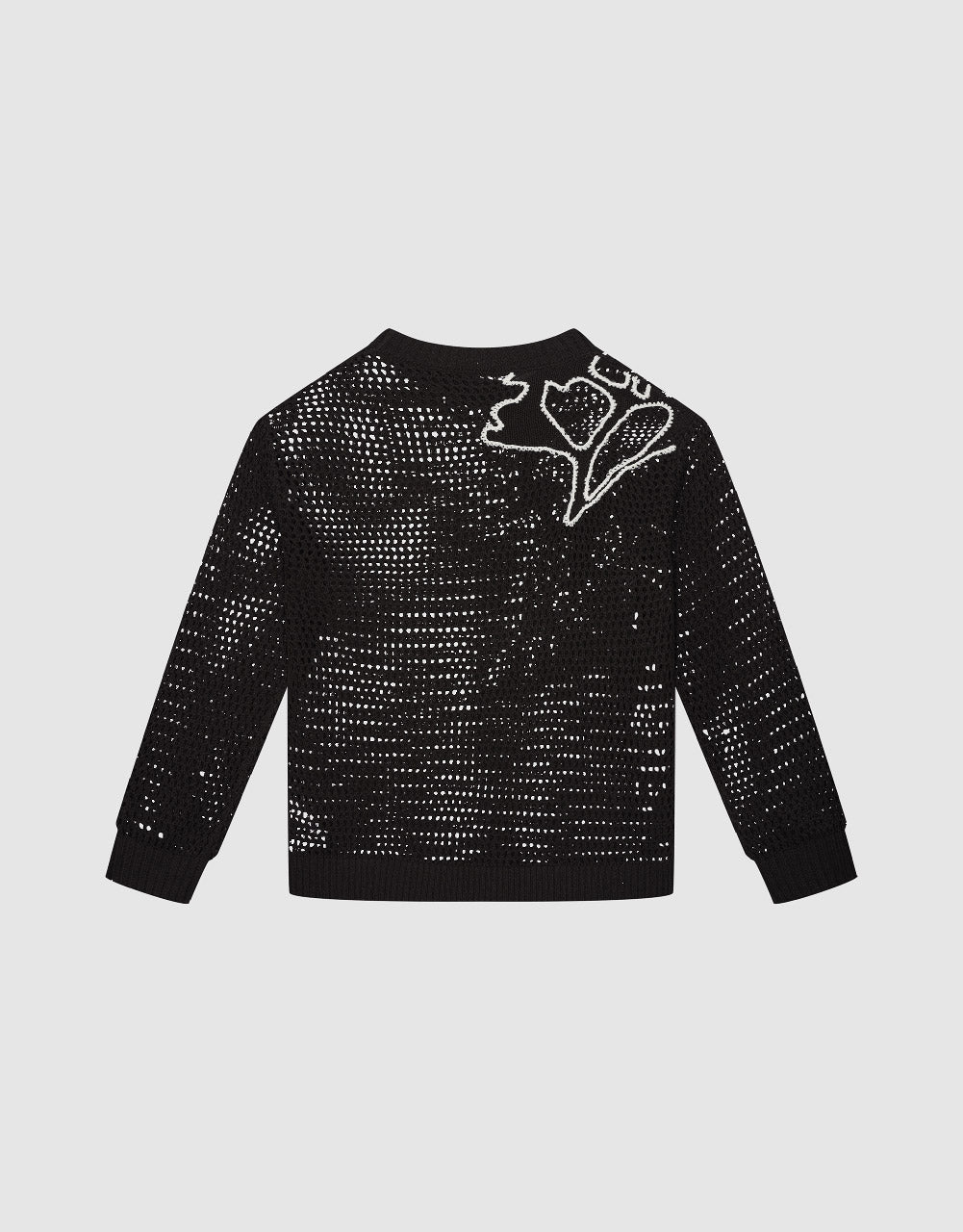 Pointelle Knitted T-Shirt