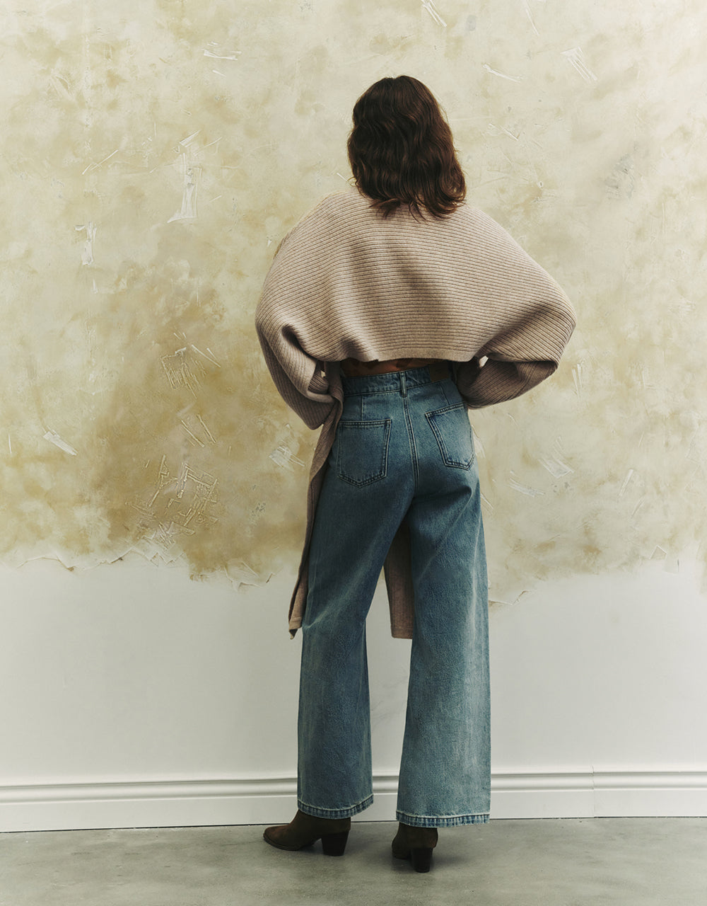 Raglan Sleeve V-Neck Knitted Cardigan