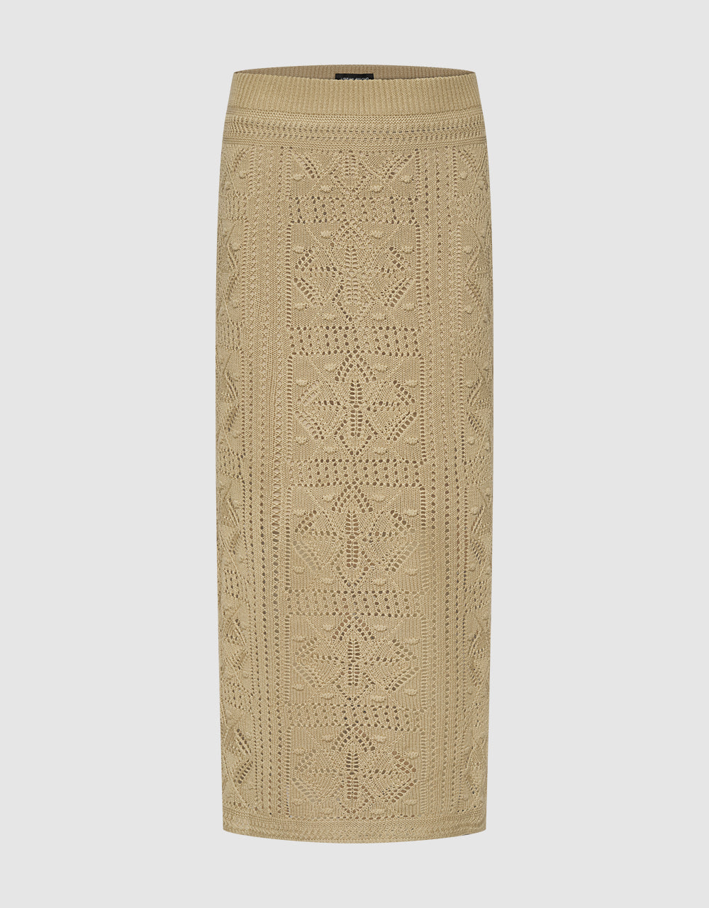 Midi Skinny Knitted Skirt